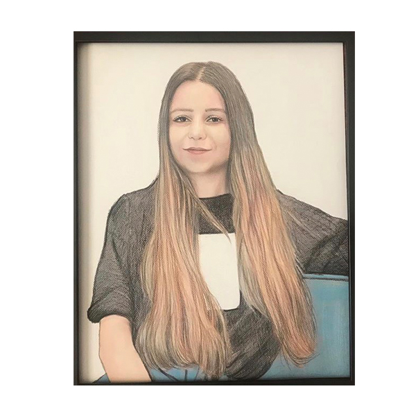 Renkli Karakalem Portre Yapan Yerler