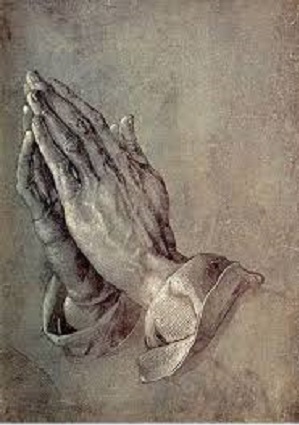 Albrecht Dürer'in Viyana Albertina Müzesi'ndeki ünlü Dua Eden Eller çizimi
