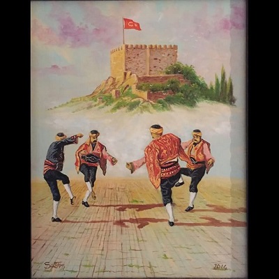 Ankara profesyonel yağlıboya portre tablosu ve karakalem çalışmaları - Kuş Adam Sanat